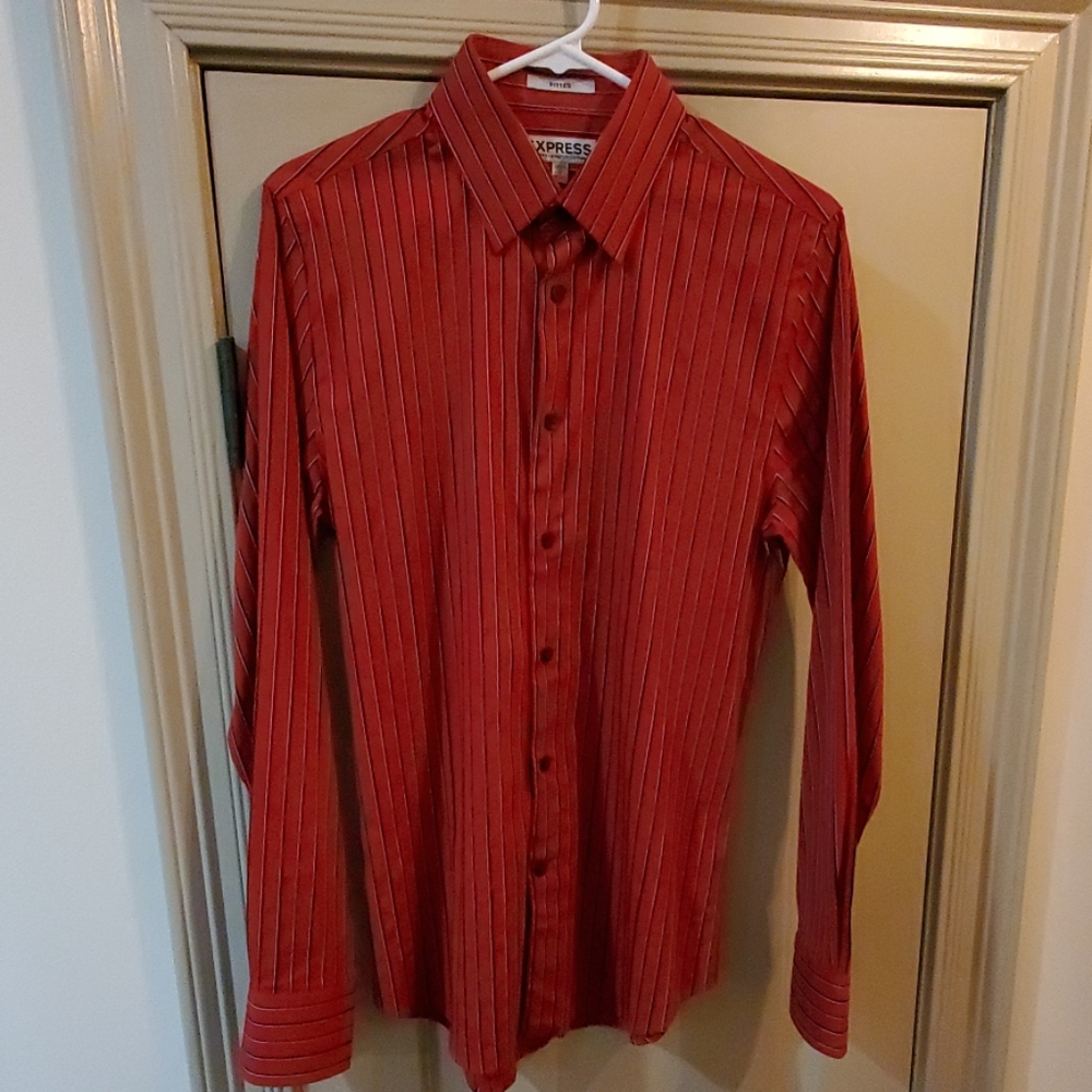 Express Fitted Dress Shirt